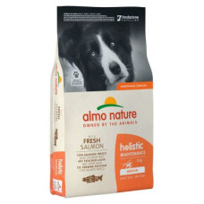 Сухий корм Almo Nature (Альмо Натюр) Holistic Dog М Salmon для собак середніх порід зі свіжим лососем