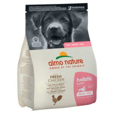 Сухий корм Almo Nature (Альмо Натюр) Holistic Dog Puppy M-L для цуценят середніх і великих порід зі свіжою куркою