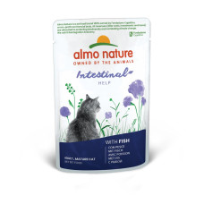 Вологий корм Almo Nature (Альмо Натюр) Holistic Functional Cat для котів з чутливим травленням шматочки в желе з рибою