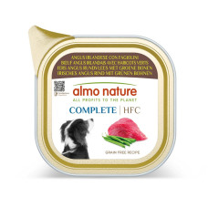 Вологий корм Almo Nature (Альмо Натюр) HFC Dog Complete для собак паштет з ірландською яловичиною ангус і зеленою квасолею