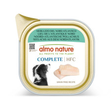Вологий корм Almo Nature (Альмо Натюр) HFC Dog Complete для собак паштет з північноатлантичним минтаєм