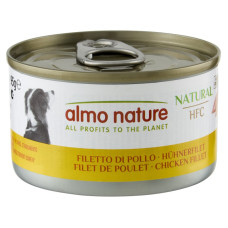 Вологий корм Almo Nature (Альмо Натюр) HFC Dog Natural для собак шматочки в соусі з курячим філе