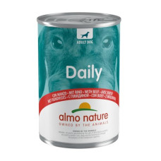 Вологий корм Almo Nature (Альмо Натюр) Daily Dog Adult Beef для собак паштет з яловичиною