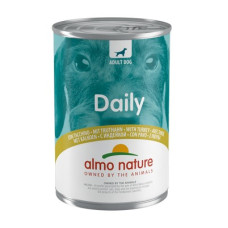Вологий корм Almo Nature (Альмо Натюр) Daily Dog Adult Turkey для собак паштет з індичкою