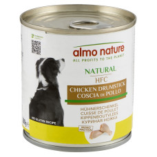 Вологий корм Almo Nature (Альмо Натюр) HFC Dog Natural для собак шматочки в соусі з курячою гомілкою