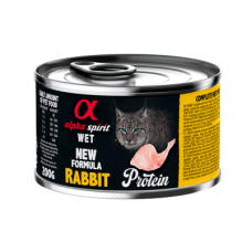 Вологий корм Alpha Spirit (Альфа Спіріт) Rabbit for Adult Cat для котів з кроликом