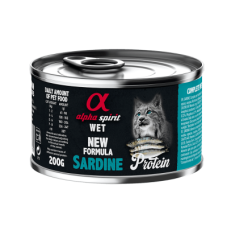 Вологий корм Alpha Spirit (Альфа Спіріт) Sardine for Adult Cat для котів із сардиною