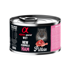 Вологий корм Alpha Spirit (Альфа Спіріт) Ham for Adult Cat для котів зі свининою