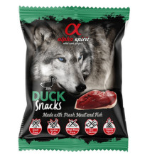 Ласощі напіввологі Alpha Spirit (Альфа Спіріт) DOG Snacks Duck для собак з качкою