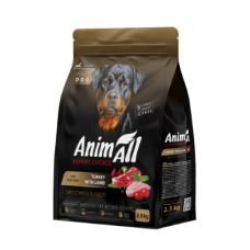 Сухий корм AnimAll (АнімАлл) Large Breeds для собак великих порід зі свіжою індичкою та ягням