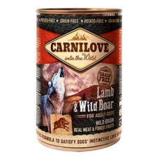 Вологий корм Carnilove (Карнілав) Lamb & Wild Boar for Adult Dogs для собак з ягням та кабаном