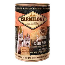 Вологий корм Carnilove (Карнілав) Salmon & Turkey for Puppies для цуценят з лососем та індичкою