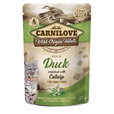 Вологий корм Carnilove (Карнілав) Adult Cats для котів з качкою та котячою м'ятою