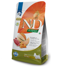 Сухий корм Farmina (Фарміна) N&D Grain Free Pumpkin Adult Mini для собак дрібних порід з качкою та динею