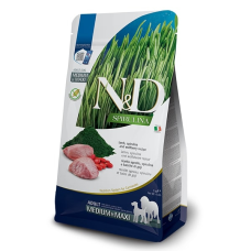 Сухий корм Farmina (Фарміна) N&D Spirulina Adult Medium & Maxi для собак середніх та великих порід з ягням, спіруліною та ягодами годжі