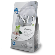 Сухий корм Farmina (Фарміна) N&D Grain Free Withe Adult Mini для собак дрібних порід з білою шерстю з сібасом, спіруліною та фенхелем