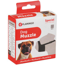 Намордник Flamingo (Фламінго) Muzzle Nylon Special для порід собак з коротким носом боксер