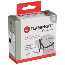 Намордник Flamingo (ФЛАМІНГО) Easy leader M для корекції поведінки собак лабрадор доберман ретрівер