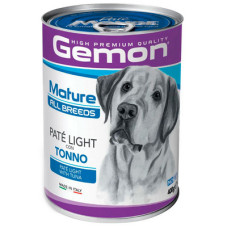 Вологий корм Gemon (Джемон) Dog Adult Pate with Tuna для собак паштет з тунцем