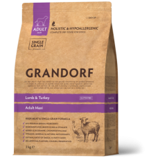 Сухий корм Grandorf (Грандорф) Dog Adult Maxi Lamb & Turkey для собак великих порід з ягням та індичкою  