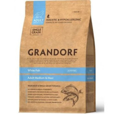 Сухий корм Grandorf (Грандорф) Dog Adult Medium & Maxi White Fish для собак середніх та великих порід з білою рибою