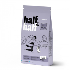 Сухий корм Half&Half (Халф енд Халф) Small Breed для собак маленьких порід з яловичиною