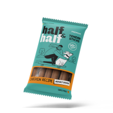 Ласощі Half&Half (Халф енд Халф) Tender Sticks Adult для собак м'ясні палички з куркою