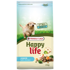 Сухий корм Happy Life (Хепі Лайф) Junior with Chicken для цуценят та юніорів з куркою