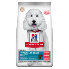 Сухий корм Hill's (Хіллс) Science Plan Adult Medium Hypoallergenic для собак середніх порід із чутливим травленням з лососем