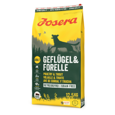 Сухий корм Josera (Йозера) Geflügel & Forelle для собак з птицею та фореллю