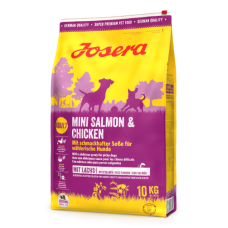 Сухий корм Josera (Йозера ) Mini Salmon & Chicken для собак малих порід з лососем та куркою