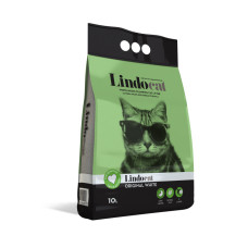 Наповнювач бентонітовий Lindocat (Ліндокет) Original White без запаху дрібна гранула