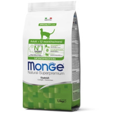 Сухий корм Monge (Монж) Cat Monoprotein Adult для дорослих котів з кроликом 