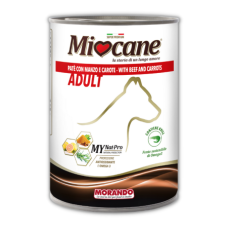 Вологий корм Morando (Морандо) Miocane Adult Beef & Carrots для собак з яловичиною та морквою