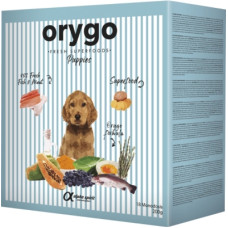 Напіввологий корм Orygo (Оріго) Puppies для цуценят з лососем та бататом