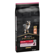 Сухий корм Purina Pro Plan (Пуріна Про План) Medium Puppy Sensitive Skin для цуценят середніх порід схильних до алергії з лососем