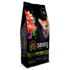 Сухий корм Savory (Cейворi) Fresh Turkey All Breed Sterilised для стерилізованих собак зі свіжою індичкою