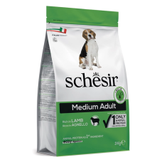 Сухий корм Schesir (Шезір) Dog Medium Adult Lamb для собак середніх порід з ягням