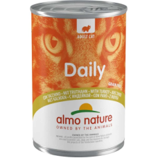 Вологий корм Almo Nature (Альмо Натюр) Daily Cat Adult Turkey для котів з індичкою