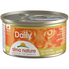 Вологий корм Almo Nature (Альмо Натюр) Daily Menu Cat для котів з індичкою паштет