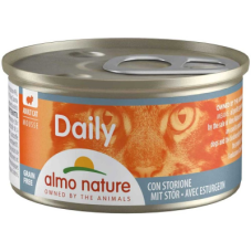 Вологий корм Almo Nature (Альмо Натюр) Daily Menu Cat для котів з осетром паштет