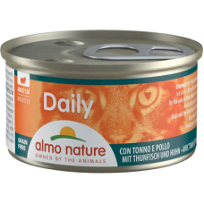Вологий корм Almo Nature (Альмо Натюр) Daily Menu Cat для котів з тунцем і куркою паштет