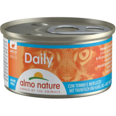 Вологий корм Almo Nature (Альмо Натюр) Daily Menu Cat для котів з тунцем і тріскою паштет