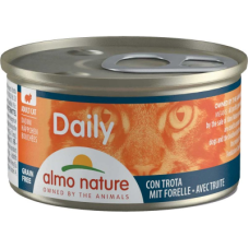 Вологий корм Almo Nature (Альмо Натюр) Daily Menu Cat для котів шматочки в соусі з фореллю