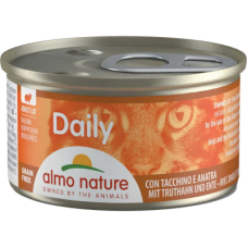 Вологий корм Almo Nature (Альмо Натюр) Daily Menu Cat для котів шматочки в соусі з індичкою та качкою