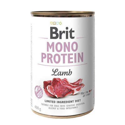 Вологий корм Brit (Бріт) Mono Protein Lamb для собак з ягнятиною
