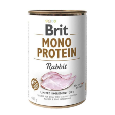 Вологий корм Brit (Бріт) Mono Protein Rabbit для собак з кроликом
