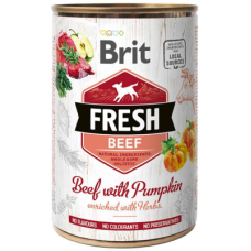 Вологий корм Brit Fresh (Бріт Фреш) Beef with Pumpkin для собак з яловичиною та гарбузом