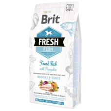  Сухий корм Brit (Бріт) Fresh Fish with Pumpkin Adult Large для собак великих порід з рибою та гарбузом