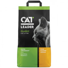 Наповнювач для котячого туалету Cat Leader (Кет Лідер) Classic з ароматом дикої природи